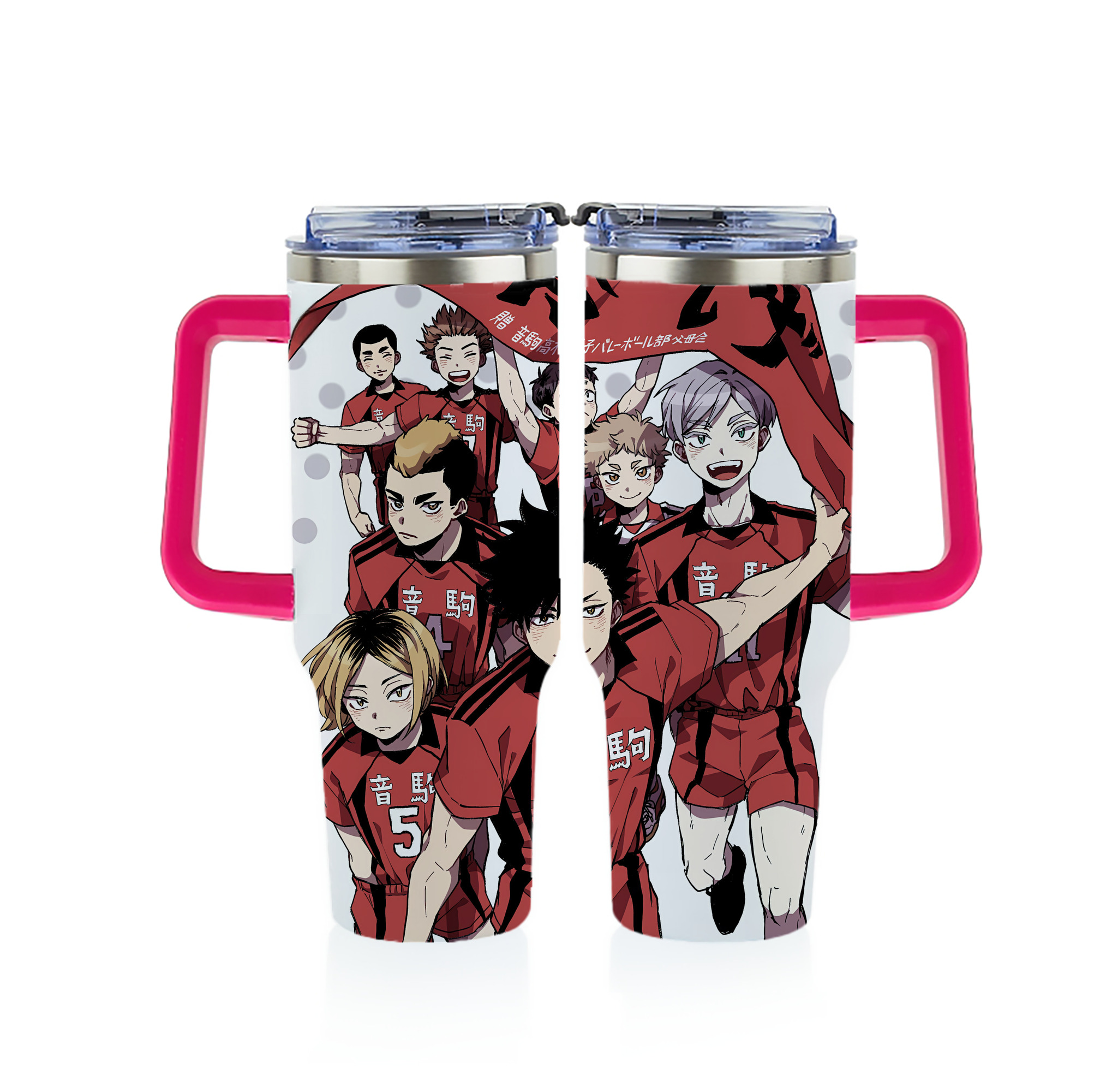 （画像用） ハイキュー!! Haikyu!! 1200ｍLフルプリント車用タンブラー